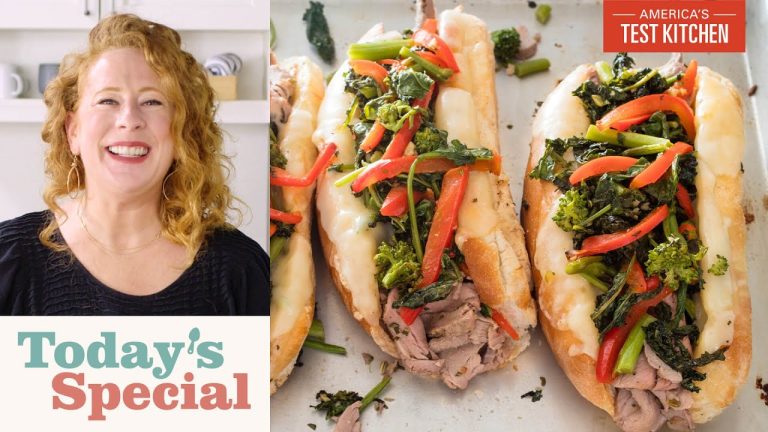 Make Our Weeknight Version of Philly’s Other Famous Sandwich with Pork Tenderloin | Today’s Special