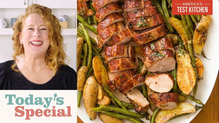 Master Sheet Pan Architecture with One-Pan Pork Tenderloin (and Two Side Dishes) | Today’s Special