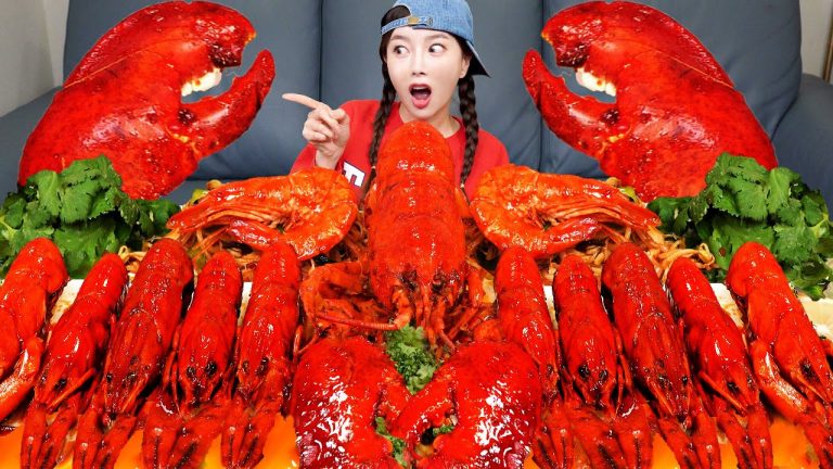 마라폭탄! 랍스터 🦞 마라롱샤 직접 만든 마라샹궈 먹방 레시피 Lobster Crayfish Malaxianguo Seafood Recipe Mukbang ASMR Ssoyoung