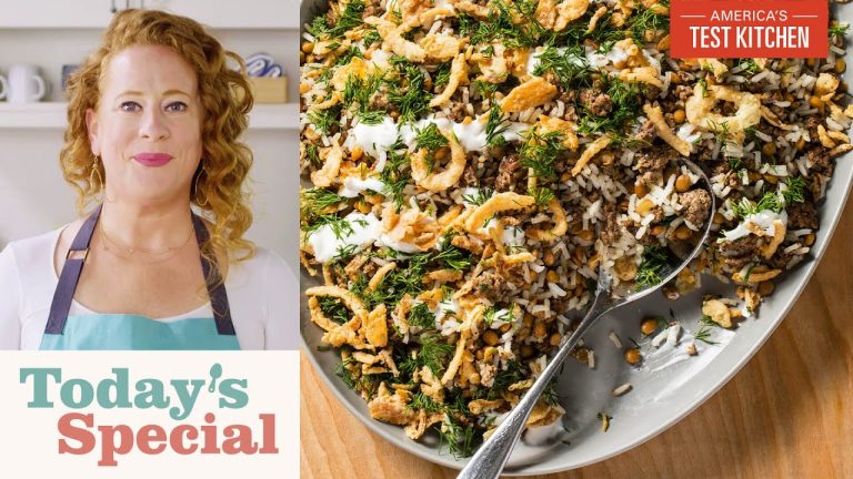 Pumpkin Pie Spice Is the Secret Ingredient in Rice and Lentils with Spiced Beef | Today’s Special