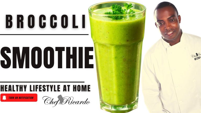 The best fat burning Juice Recipe in  green smoothie with broccoli. And this healthy drink 2023
