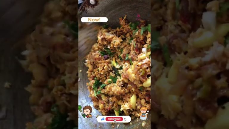 🦈Sura Puttu | Fish Puttu| சுறா புட்டு |Shark Fish Puttu |SeaFood Recipe | Nonveg SideDish |#shorts