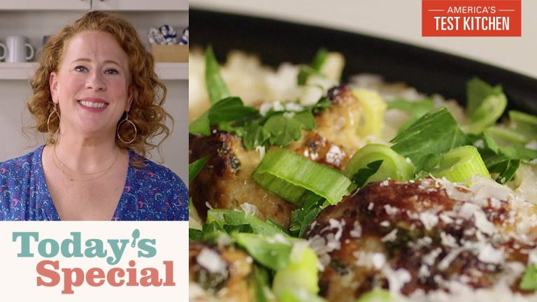 Transform Ground Turkey With Our One-Pan Turkey Meatballs With Lemony Rice  | Today’s Special