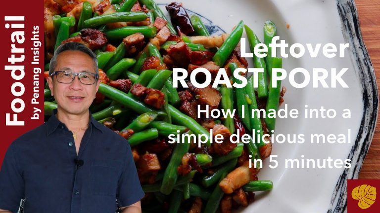 Chinese roast pork leftovers ideas Part 2 | simple stir fry roast pork leftovers