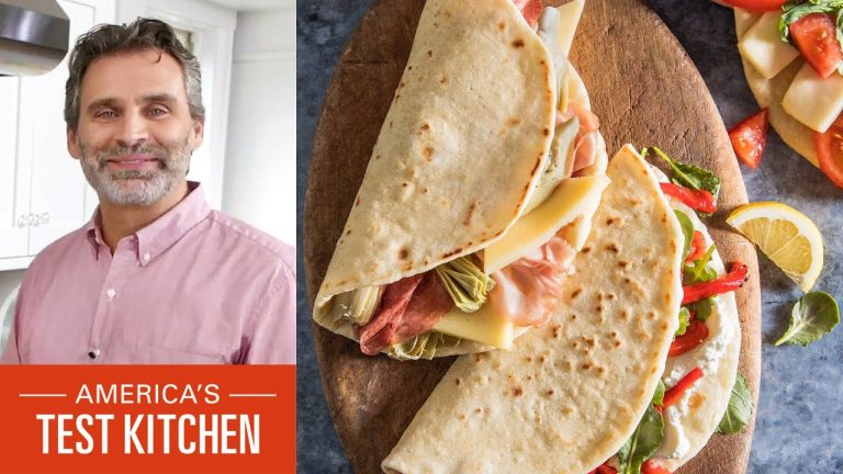 How to Make Acquacotta (Tuscan White Bean and Escarole Soup) and Piadine (Italian Flatbreads)