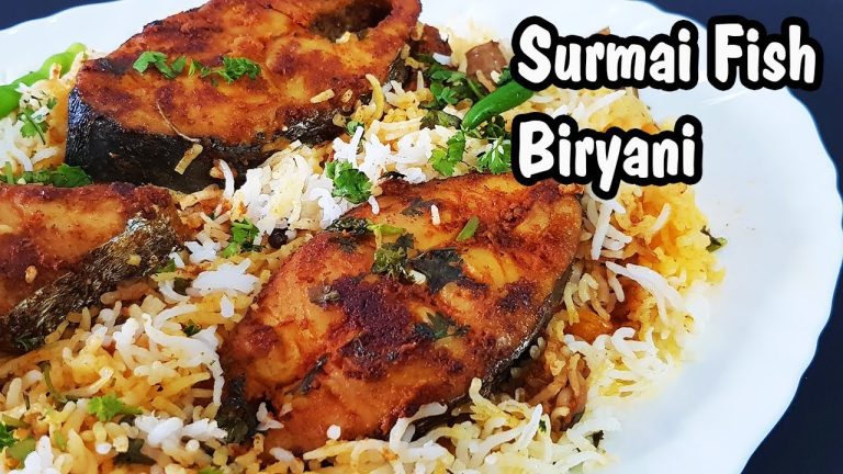 Fish Biryani l Surmai Fish Biryani l Seafood recipes indian l Cooking with Benazir