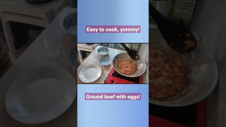 Beef With Eggs #shorts