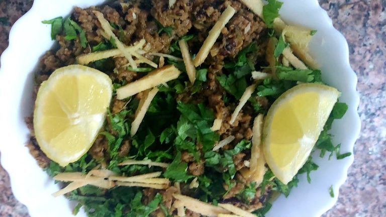 Keema Fry Recipe|How to cook beef keema Restaurant Style|Keema karahi|Quick Keema Karahi Recipe