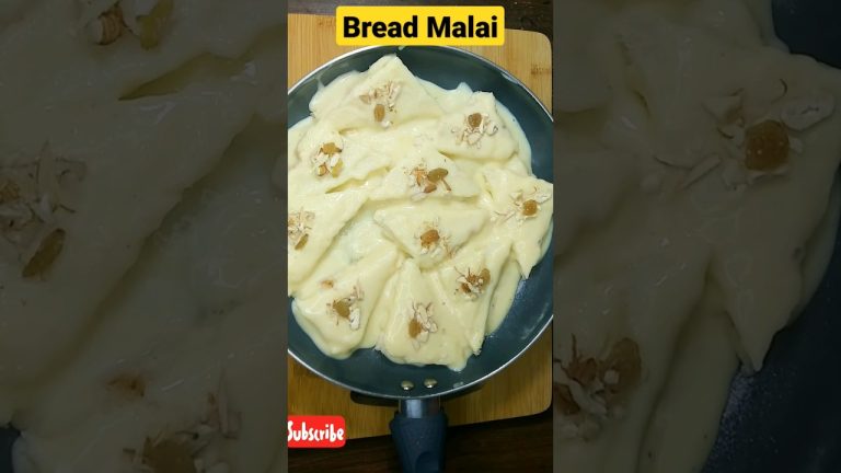 Bread recipe Dessert Recipe | Instant Malai Cake | #shorts #shortvideo #bread #breadrecipe