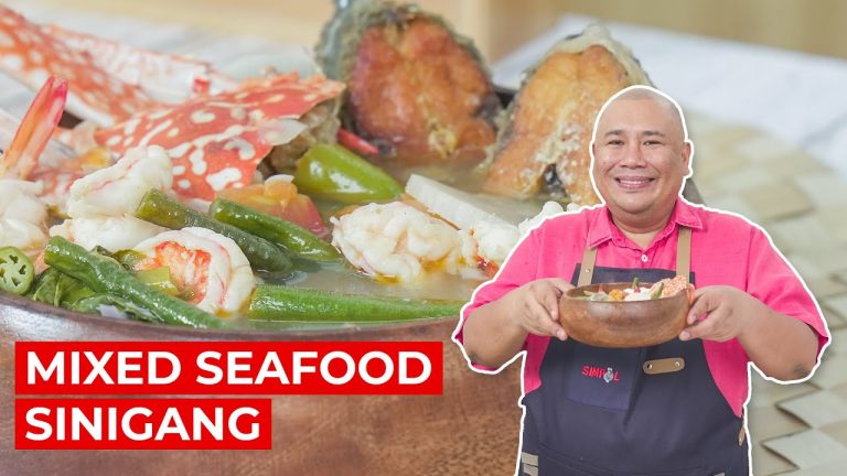 Mixed Seafood Sinigang Recipe