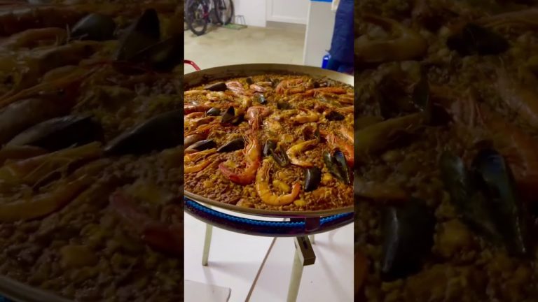 #paella #paellademarisco #seafood #spain #delicious #recipe #enjoy