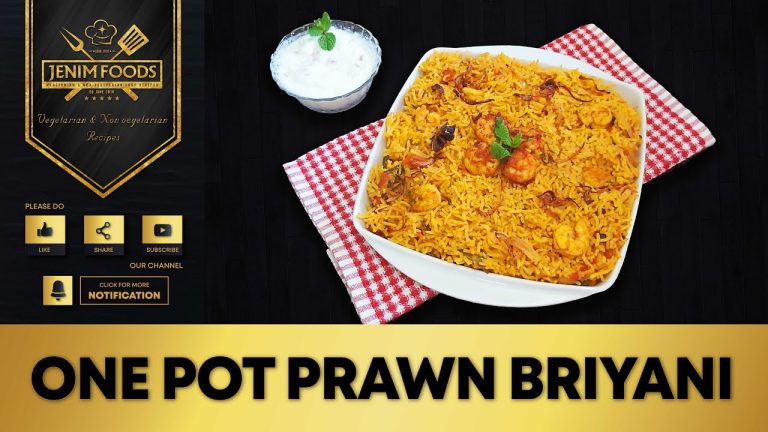 One Pot Prawn Biryani | Seafood Recipes | Biryani Varieties