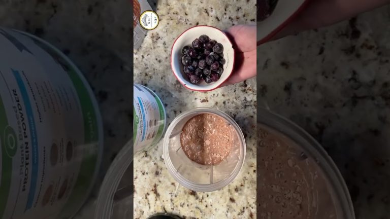 Plant based protein powder smoothie recipe