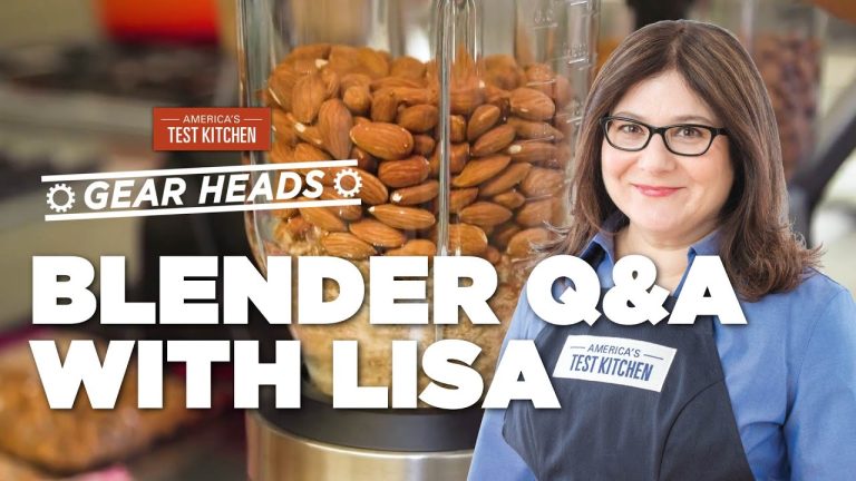 Equipment Expert Lisa McManus Answers Your Questions About Blenders | Gear Heads