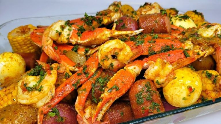 coconut curry seafood boil | recipe