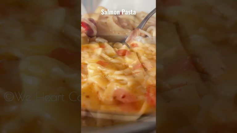 Delicious Salmon Tagliatelle Pasta #viral #viralshorts #viralvideo #shorts #easyrecipe #trending