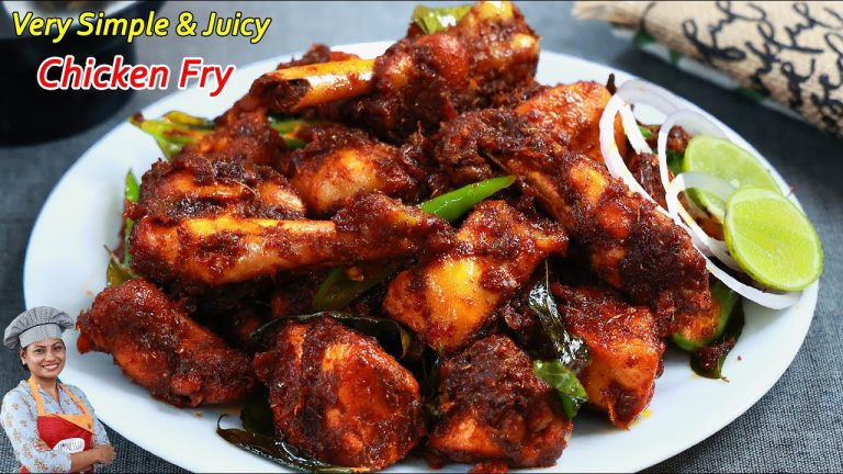 എണ്ണയിൽ വറുത്തുകോരാതെ നല്ല Juicy & Tasty ചിക്കൻ ഫ്രൈ| Very Simple&Tasty Chicken Fry| Chicken Recipes