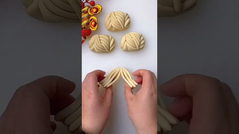 Satisfying & Creative Dough Pastry Recipes (P67) – Bread Rolls, Bun Shapes, Pasta #shorts