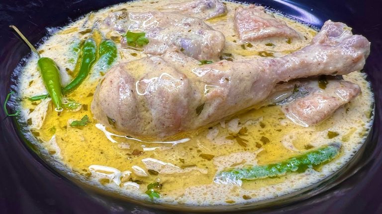 💙 THE BEST SHAHI WHITE CHICKEN KORMA 💙