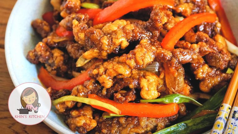 Crispy Chilli Beef Recipe | Easy & Simple