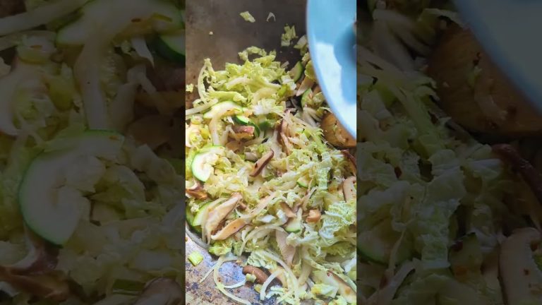 Korean Inspired: Spicy Seafood Noodle Soup