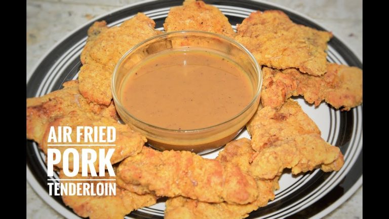 Air Fried Pork Cutlets – Air Fryer Pork Recipes – Pork Tenderloin
