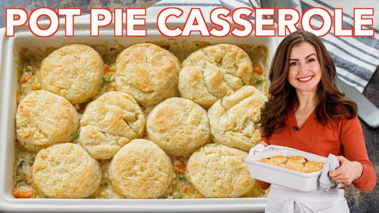 Classic Chicken Pot Pie Casserole: Deliciously Easy