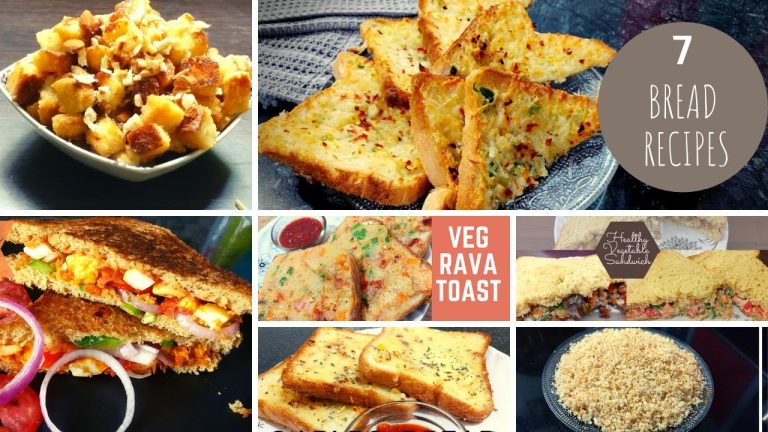 7 Amazing Bread Recipes | Easy and Quick Bread Recipes | Sautewithlove