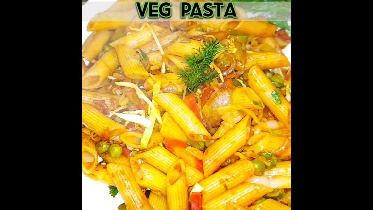 Veg Pasta Recipe 😋 #shorts