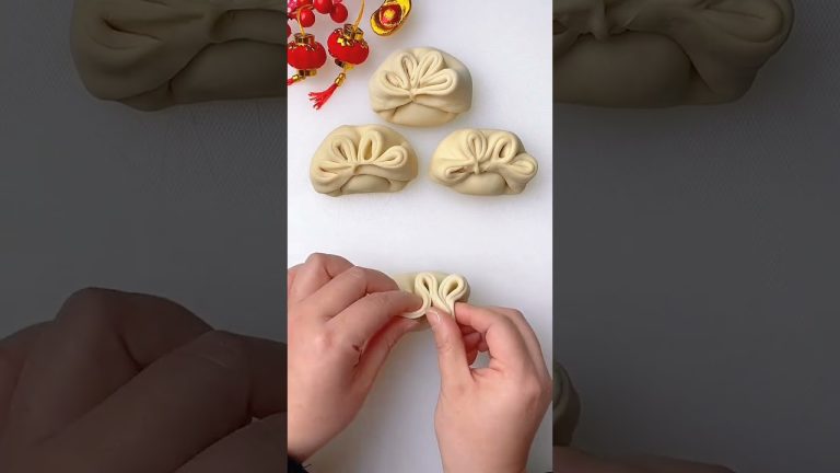 Satisfying & Creative Dough Pastry Recipes (P84) – Bread Rolls, Bun Shapes, Pasta #shorts