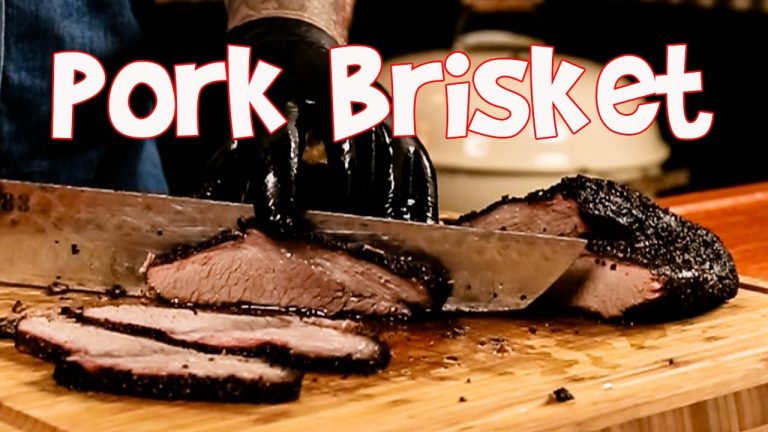 Pork Brisket Recipe cooked by a Pitmaster
