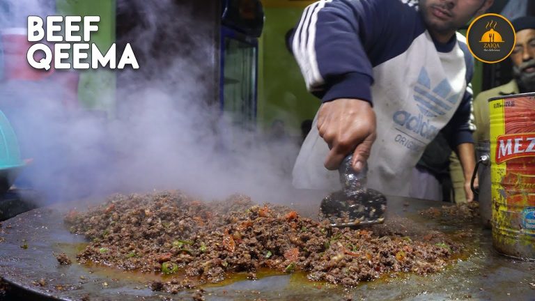 Hyderabad Famous Beef Keema | Street food minced beef recipes | Hyderabad street food