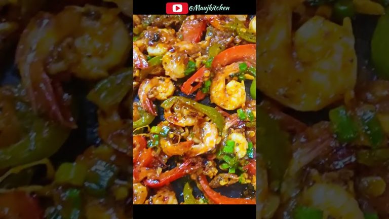 Pan fry- Prawn recipe। @Maujkitchen