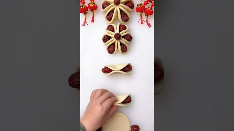 Satisfying & Creative Dough Pastry Recipes (P85) – Bread Rolls, Bun Shapes, Pasta #shorts