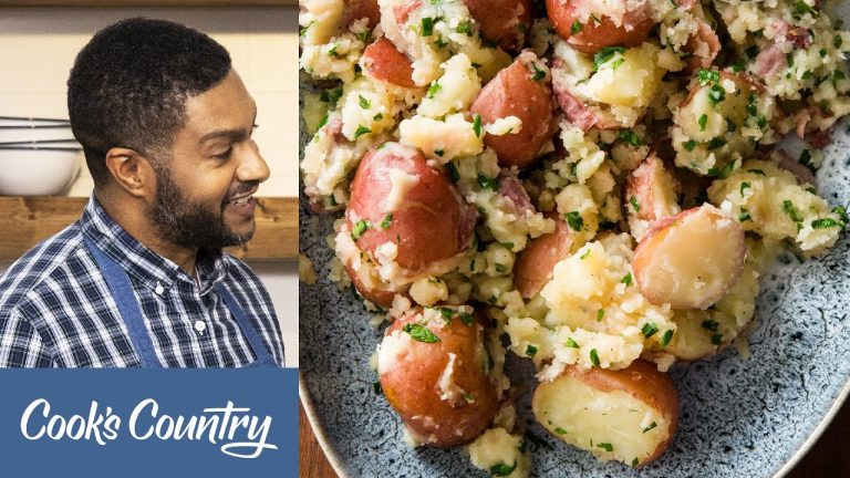 How to Make Greek Chicken and Crushed Red Potatoes with Garlic and Herbs