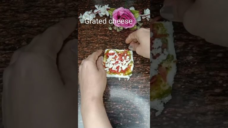 Bread Carrot Roll | Bread recipe #bread #rolls #carrot #shorts #ytshorts