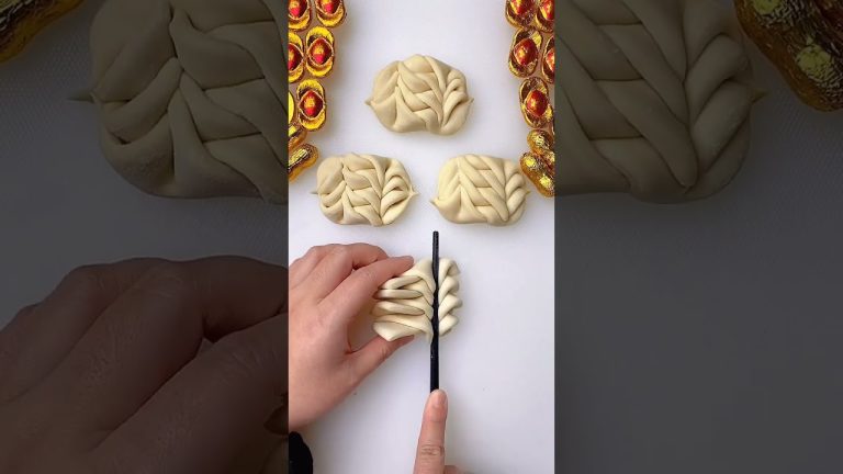 Satisfying & Creative Dough Pastry Recipes (P82) – Bread Rolls, Bun Shapes, Pasta #shorts