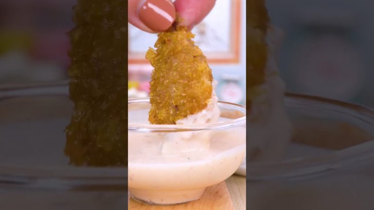 Delicious Miniature Crispy McDonald's Fried Chicken Recipe #yumupminiature