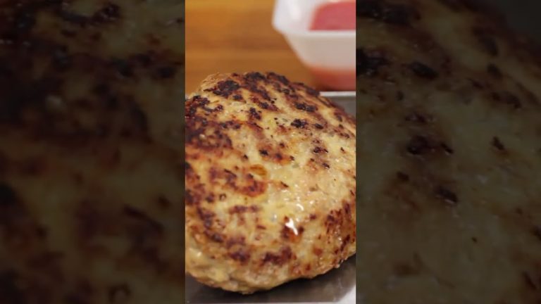 Stewed Hamburg Steaks Recipe (Japanese Nikomi Hamburg) #Shorts