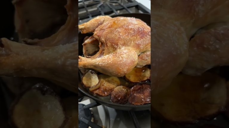 One ingredient roasted chicken