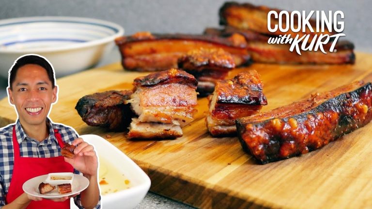 Oven-Grilled Inihaw Na Liempo: Filipino-Style Pork Belly Slices | Cooking with Kurt