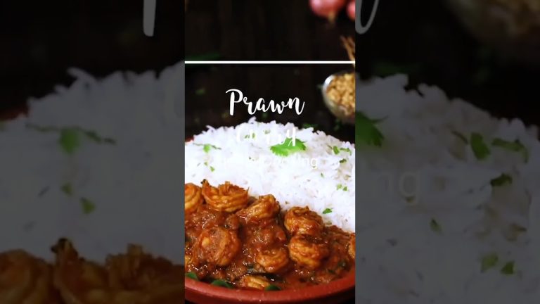 Prawn Curry | Shrimp Curry | Seafood Recipes | Prawns Masala With Coconut Milk | Prawn Gravy