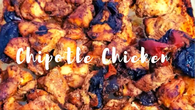 Easy Chipotle Chicken Recipe – Less than 5 minutes to make