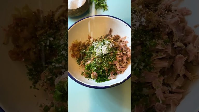 R is for…Ravioli! #ravioli #pastafromscratch #pastarecipe #shorts #duckconfit