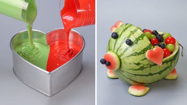 Fun and Creative WATERMELON Dessert Ideas for Summer | Easy Dessert Recipes | So Tasty Cake Tutorial