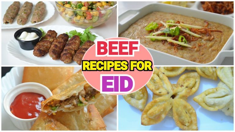 4 BEEF RECIPES FOR BARI EID / EID UL AZHA 2020 RECIPES by (YES I CAN COOK)