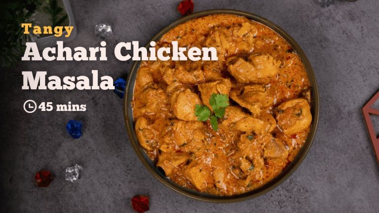 Achari Chicken Masala | Chicken Masala | Chicken Recipes | Cookd