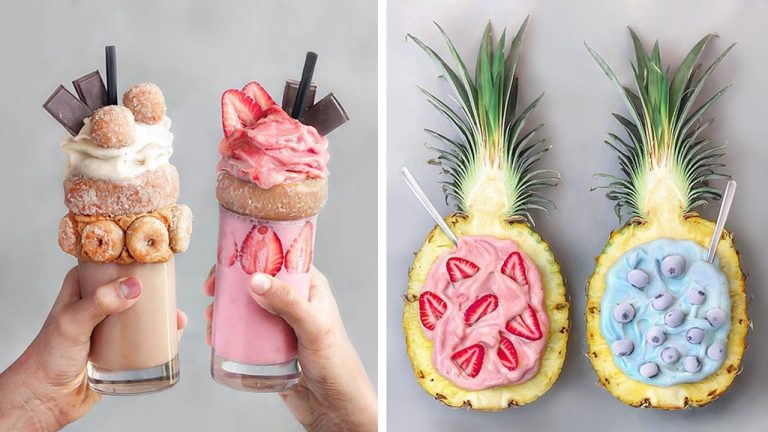 Top Easiest Smoothie Recipes For You | Delicious Breakfast & Dessert Ideas + Healthy