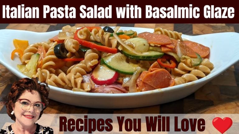 Tammy's Italian Pasta Salad // Recipes You Will Love 💗