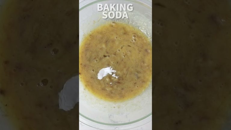 Healthier Banana Bread Recipe #shorts